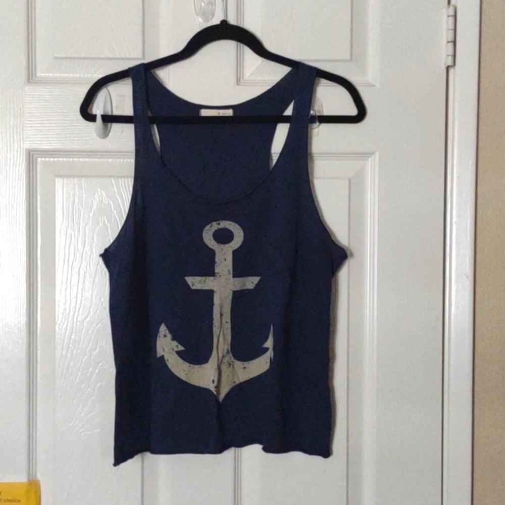 Racerback back tank top